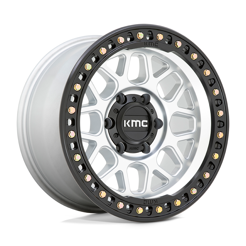 KMC GRS MACHINED W/ SATIN BLACK LIP