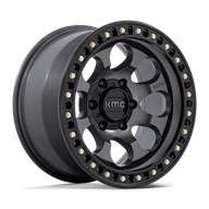 KMC RIOT ANTHRACITE W/ SATIN BLACK LIP