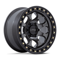 KMC RIOT ANTHRACITE W/ SATIN BLACK LIP