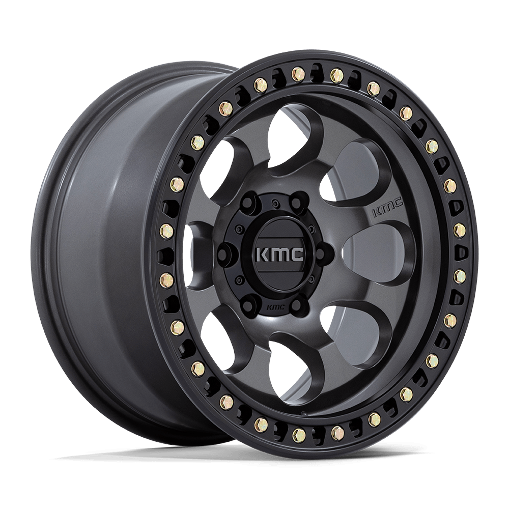KMC RIOT ANTHRACITE W/ SATIN BLACK LIP