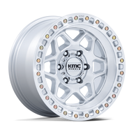 KMC TORX GLOSS SILVER W/ MACHINED FACE