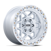 KMC TORX GLOSS SILVER W/ MACHINED FACE