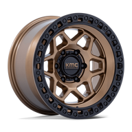 KMC TORX MATTE BRONZE W GLOSS BLACK LIP