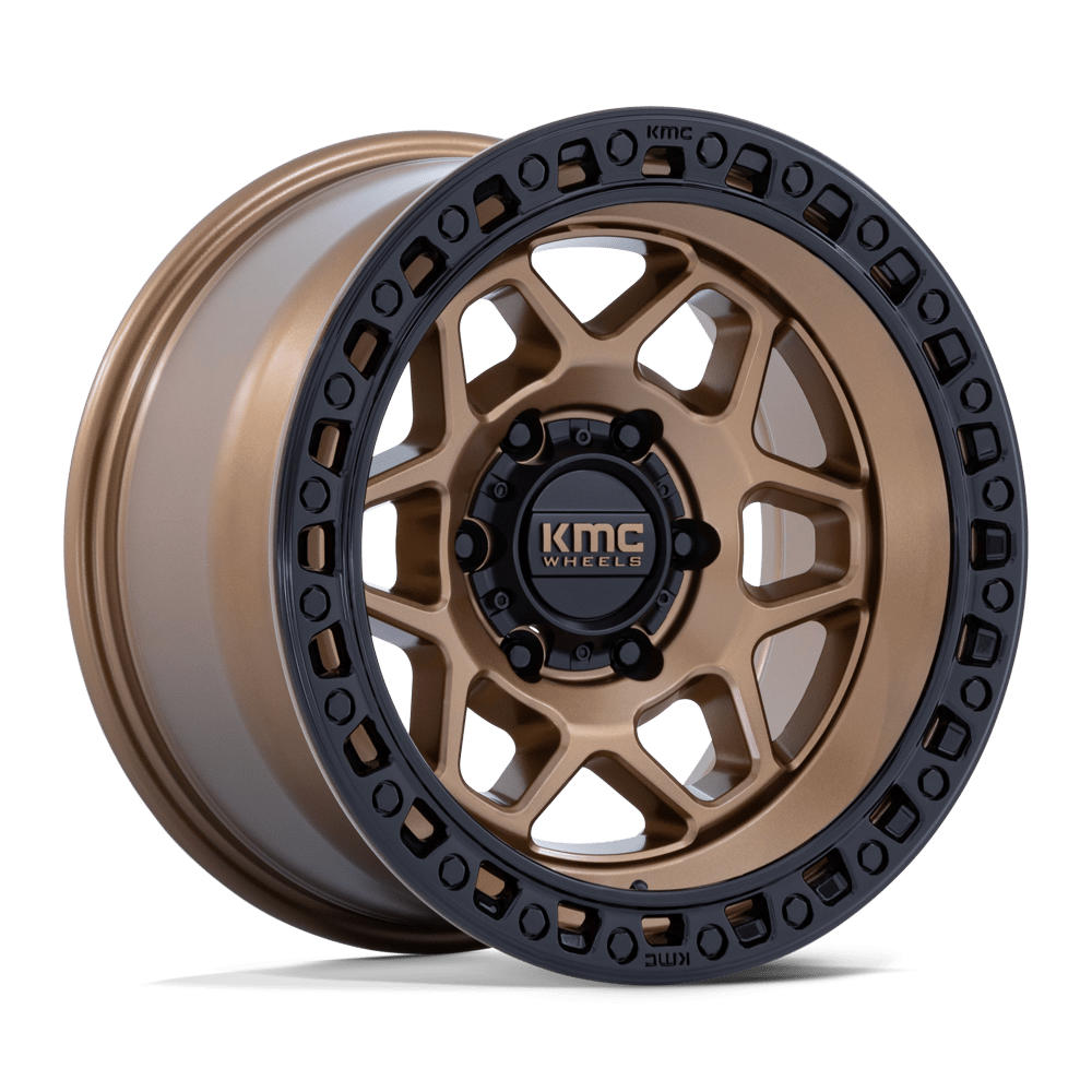 KMC TORX MATTE BRONZE W GLOSS BLACK LIP