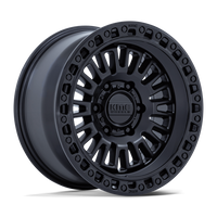 KMC AZTEC MATTE BLACK W/ GLOSS BLACK LIP